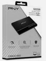 PNY HD interno 120GB solido SSD7CS900 120rb